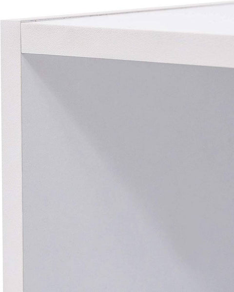 Rootz Modern Free-Standing Bookcase - Storage Shelf - Display Cabinet - Eco-Friendly E3 Grade Wood - Water-Repellent - Scratch-Resistant - 30cm x 24cm x 132cm