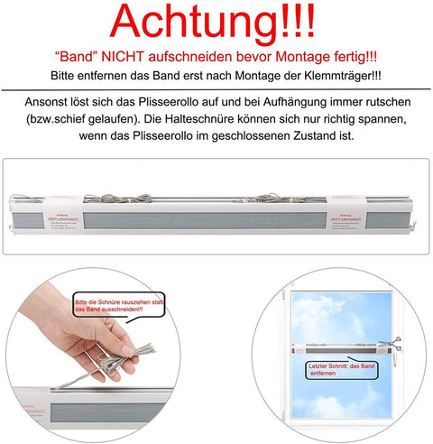 Rootz dubbel geplooide honingraatgordijnen - privacygordijnen - lichtblokkerende tinten - energiezuinig - kindveilig - gemakkelijk schoon te maken - 45-120 cm x 130/220 cm