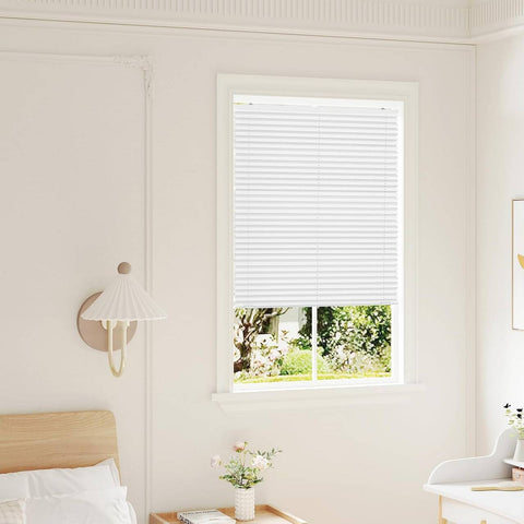 Rootz Pleated Blinds - No Drill - Suction Cup Assembly - Translucent Privacy - 80 x 130 cm - Ideal for Any Smooth Surface