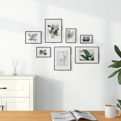 Rootz Premium Fotolijstset - Fotodisplay - Geheugenlijsten - Duurzame aluminiumlegering - Veelzijdige wand- en tafelmontage - 10x15cm tot 30x40cm