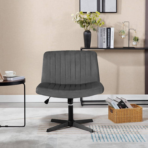 Rootz Velvet Executive Chair - Bureaustoel - Draaistoel - Verbeterd comfort - Flexibel ontwerp - Robuuste constructie - 63 cm x 87,5 cm x 65 cm