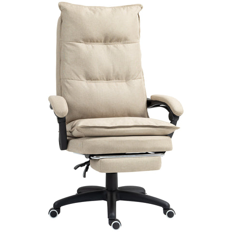 Rootz Massage Chef Armchair - Executive Chair - Ergonomic Office Chair - Adjustable Comfort - 70cm x 62cm x 120-130cm
