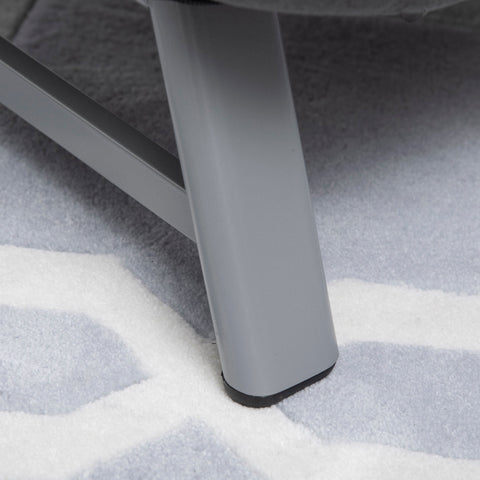 Rootz Armchair Sofa Bed - Lying Chair - Foldable Chair - Maximum Comfort - Grey - 73x60x81cm