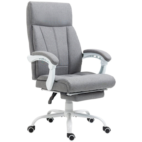 Rootz Office Chair - Desk Chair - Swivel Chair - Skin-Friendly Fabric - Adjustable Height - 65cm x 74cm x 119cm