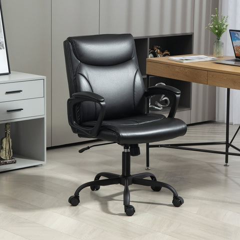 Rootz Office Chair - Ergonomic Chair - Adjustable Desk Chair - High Comfort - 60x68x95.5-105cm