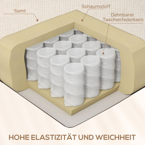Rootz Relaxation Armchair with Footrest - Reclining Chair - Rotatable Seat - Comfort Up to 150kg - 88x96x108cm