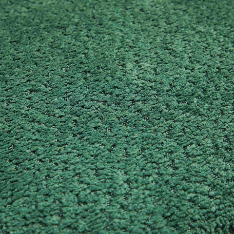 Rootz Dining Chair - Armchair - Lambskin Look - Ergonomic Comfort - Velvet Fabric - 49cm x 48cm x 78cm - Dark Green