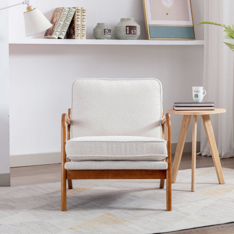 Rootz Modern Armchair - Accent Chair - Cozy Seating - Unparalleled Comfort - 65cm x 80cm x 76cm