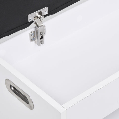 Rootz Shoe Bench with Storage - Bench Seat - Hallway Chest - Space-saving Design - 80cm x 30cm x 43cm