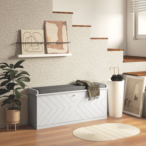 Rootz Shoe Plating Bench - Shoe Storage - Shoe Organizer - Comfort With Seat Cushion - 100cm x 26cm x 44.5cm