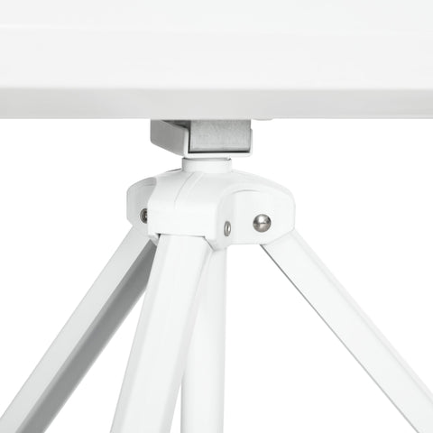 Rootz Projector Canvas with Tripod - Roller Blind Screen - Movie Screen - 4K HD Viewing - 186cm x 105cm x 84 inches