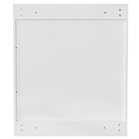 Rootz Sideboard with Glass Door - Storage Cabinet - Kitchen Cabinet - LED Lighting - 70cm x 35cm x 90cm