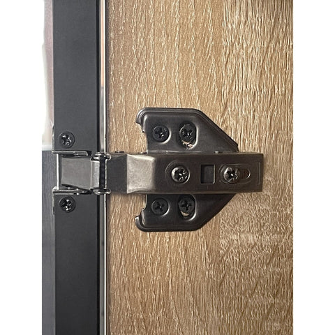 Rootz Bathroom Cabinet - Storage Unit - LED-Lit Cabinet - Modern Design - 74cm x 36cm x 155cm