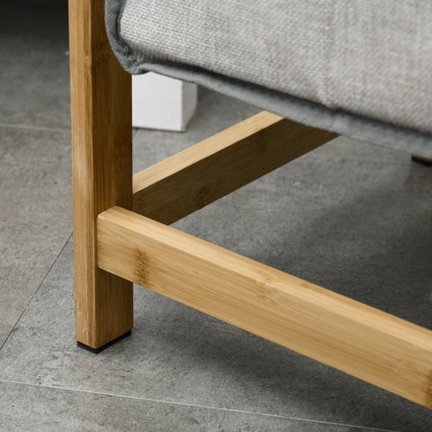 Rootz Laundry Collector with Two Spacious Baskets - Laundry Sorter - Bamboo Frame - Top Shelves - 64cm x 33cm x 73cm