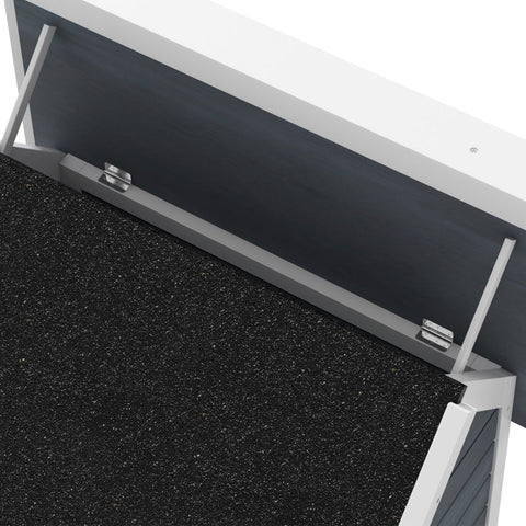 Rootz Outdoor Cat House - Cozy Shelter - Pet Cave - Three Door Design - Weatherproof - Fir Wood - 77cm x 57.5cm x 68cm