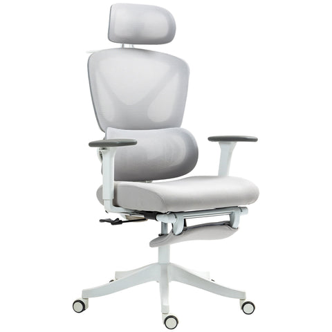 Rootz Ergonomic Office Chair - Adjustable Office Chair - Tiltable Desk Chair - Lumbar Support - 71x70x109-119cm - Breathable Fabric