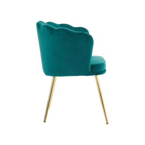 Rootz Velvet Chair Set - Elegant Seating - Sophisticated Chairs - Exceptional Comfort - 63cm x 58cm x 77cm