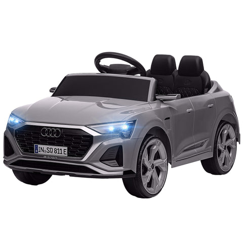 Rootz 12V Audi Q8 etron Electric Children's Car - Remote-Controlled - Ride-On Vehicle - Headlights & Music - 98cm x 49.5cm x 43cm