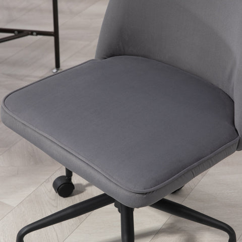 Rootz Home Office Chair - Desk Chair - Swivel Seat - Height Adjustable - 52cm x 52cm x 80-88cm