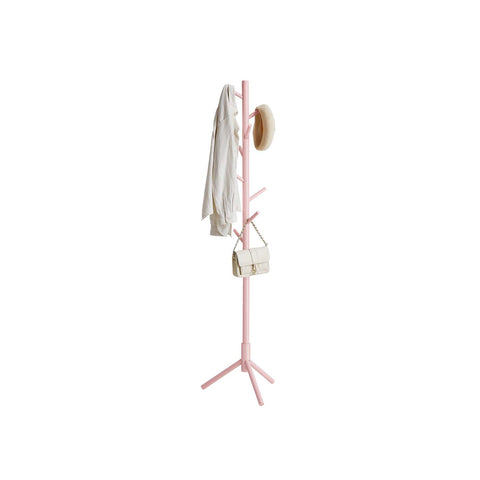 Rootz Winders' Stand in Tree Form - Adjustable Clothes Hanger - Coat Rack Stand - Solid Wood - 47x47x175cm - Pink