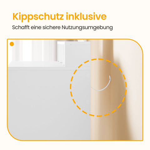 Rootz Dressing Table with Mirror - Hairdressing Table - Vanity Desk - Spacious Storage - 40 x 60 x 127 cm