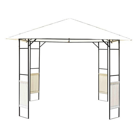 Rootz Garden Pavilion Tent - Party Tent - Marquee Gazebo - Weather-Resistant - 300 x 300 x 260cm