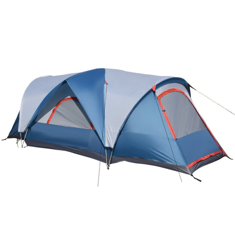 Rootz Camping Tent - Outdoor Shelter - Family Tent - Spacious Design - Water-Repellent - UV-Resistant - 475L x 207W x 150H cm