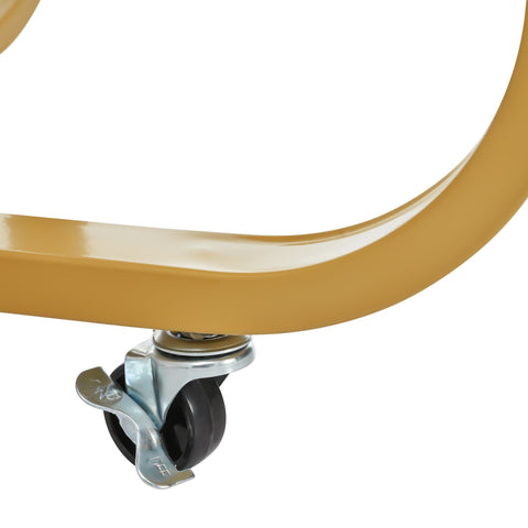 Rootz Foldable Dining Table - Versatile Kitchen Table - Rolling Table - Space-Saving, 2 Drawers - 150cm x 80cm x 76cm