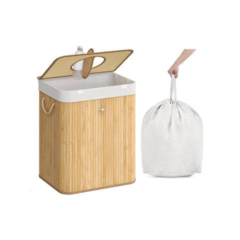 Rootz Bamboo Bottle Collector - Bottle Organizer - Storage Holder - Eco-Friendly - 40.5cm x 40.5cm x 61cm