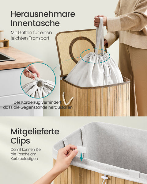 Rootz Bamboo Bottle Collector - Bottle Organizer - Storage Holder - Eco-Friendly - 40.5cm x 40.5cm x 61cm