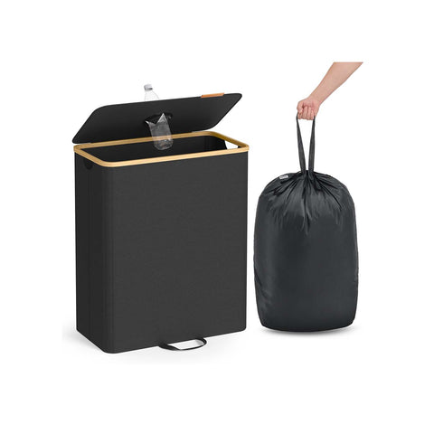 Rootz Pfand Bottle Collection Container - Recycling Bin - Waste Collector - Oxford Fabric & Polyester - 135L - 52.5 x 38.5 x 70.5 cm