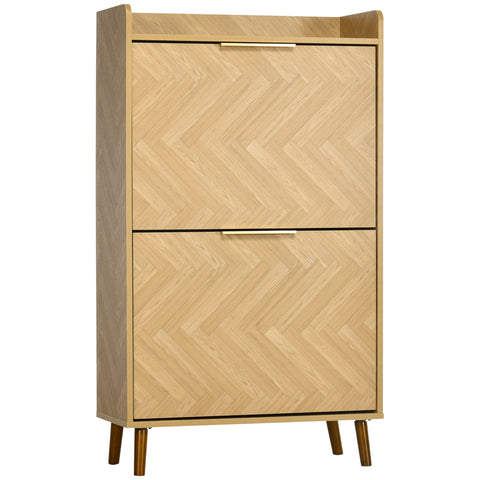 Rootz Shoe Rack - Scandinavian Furniture - Entryway Storage - Space-Saving Design - 70cm x 30cm x 120cm