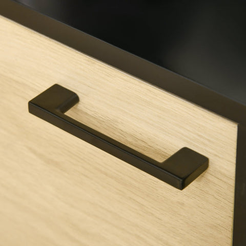 Rootz 3 Piece Bar Set - Home Bar Furniture - Space-Saving Bar Table - Modern Design - Ample Storage - 116L x 79.5W x 89.5H cm - MDF Material