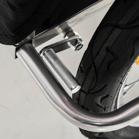 Rootz Children's Bicycle Trailer - Kids Bike Trailer - Child Transporter - Safety Belts - Full Suspension - Weather Protection - 142cm x 85cm x 105cm