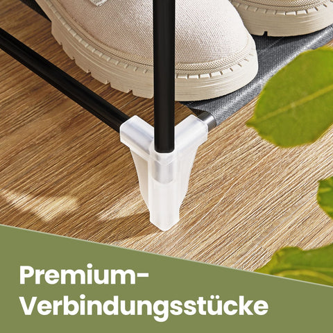 Rootz Shoe Shelf - Shoe Organizer - Storage Solution - Dust Protection - 46cm x 28cm x 126cm