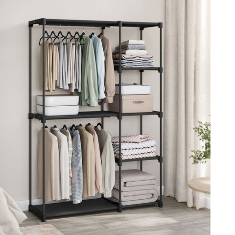 Rootz Portable Wardrobe - Cupboard - Organiser - Wardrobe - 43 x 124 x 182 cm