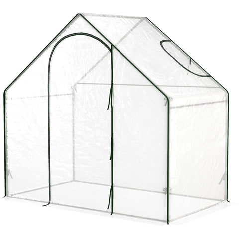 Rootz Greenhouse - Plant Shelter - Garden Nursery - Durable Steel Frame - 180cm x 100cm x 168cm