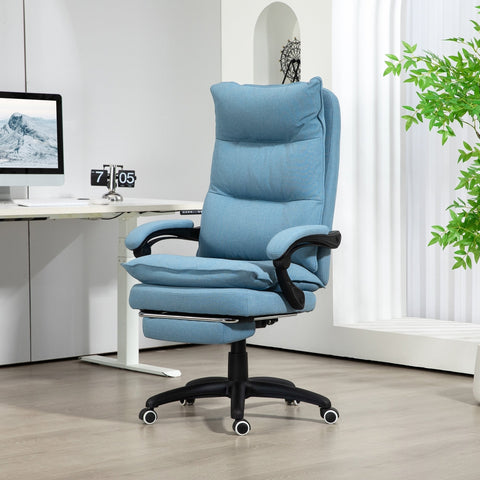 Rootz Massage Office Chair - Desk Chair - Ergonomic Swivel Chair - Massage Function - 70cm x 62cm x 120-130cm