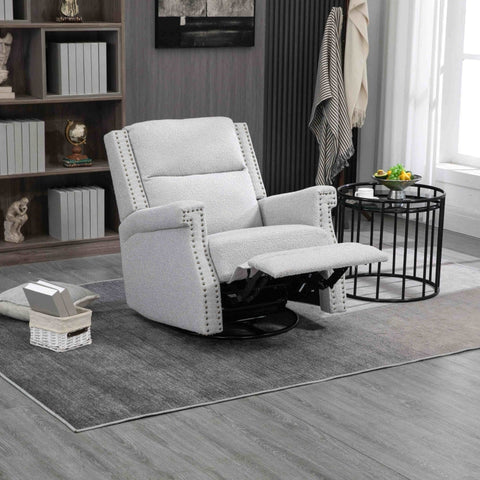 Rootz Swivel and Reclining Chair - Armchair - Lounge Seat - Unparalleled Comfort - 80cm x 91cm x 84cm