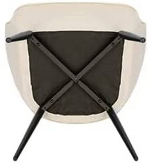 Rootz Relax Chair Set - Wing Lounge Chair - TV Chair - Corduroy Upholstered - Metal Frame - Footstool - Stylish Design - 99 cm x 44 cm x 60 cm