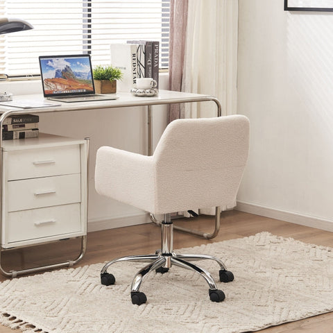 Rootz Swivel Leisure Chair - Office Chair - Dressing Room Seat - Cloud-like Comfort - 55.8L x 55.1W x 83.8H cm