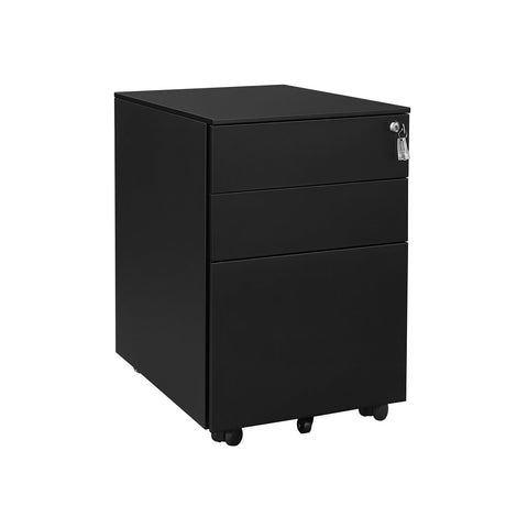 Rootz Filing Cabinet - Office Organizer - File Storage - Steel Construction - 52cm x 39cm x 60cm