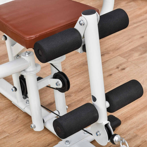Rootz Gym Strength Station - Home Fitness Solution - Multi-Gym - Durable Steel Frame - Full-Body Workout - Comfortable & Safe - 150cm x 110cm x 210cm