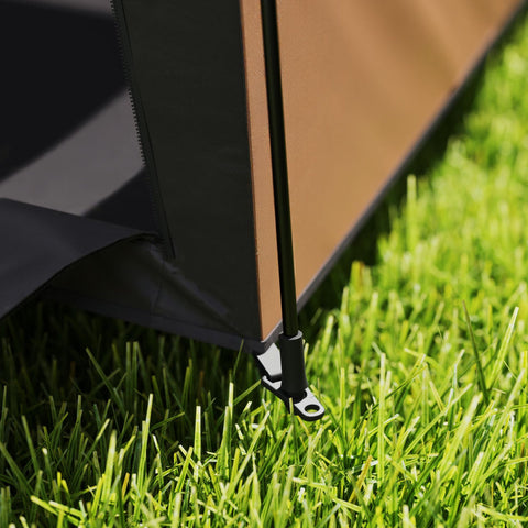 Rootz Pet Tent - Dog Tent - Foldable - Weather-Resistant Dog House - Portable & Easy to Assemble - 120cm x 120cm x 106cm