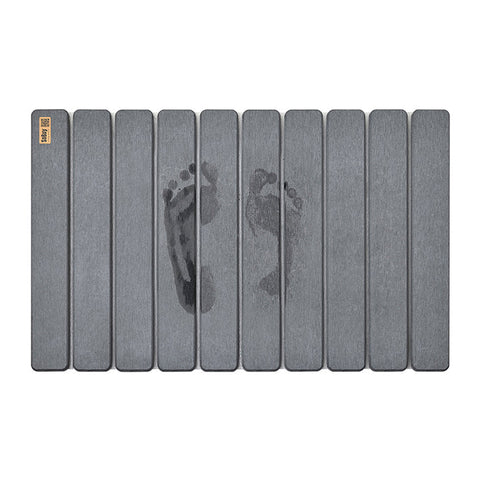 Rootz Bathing Mat - Shower Mat - Non-Slip Absorbent Mat - Fast Water Absorption - 59cm x 39cm x 1cm