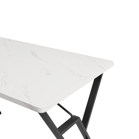 Rootz Modern Dining Table - Dinner Table - Kitchen Table - Durable & Spacious - 119L x 70W x 75H cm