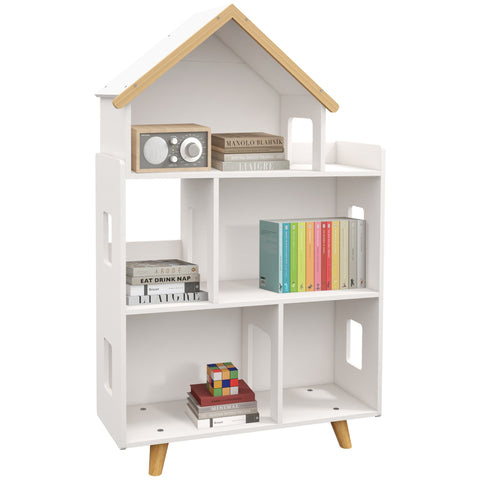 Rootz Children's Shelf - Toy Organizer - Book Storage - Versatile Design - 65cm x 25cm x 108.5cm