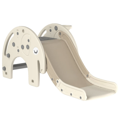 Rootz Kids Slide - Indoor Playground - Toddlers Slide - 3-in-1 - Elephant Shape - Non-Slip Steps - HDPE Panels - 163 x 57 x 75cm