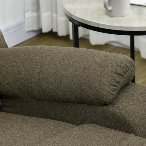 Rootz Recliner Chair - Lounge Chair - Armchair - Adjustable Backrest - Thick Padding - 87cm x 96cm x 98cm