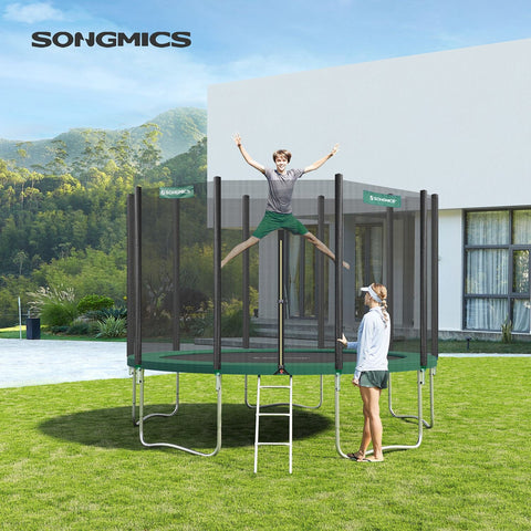 Rootz Trampoline Edge Cover - Veiligheidspad - Beschermende mat - PVC-materiaal - EPE-schuim - PE-stof - 183 cm x 127 cm x 28 cm